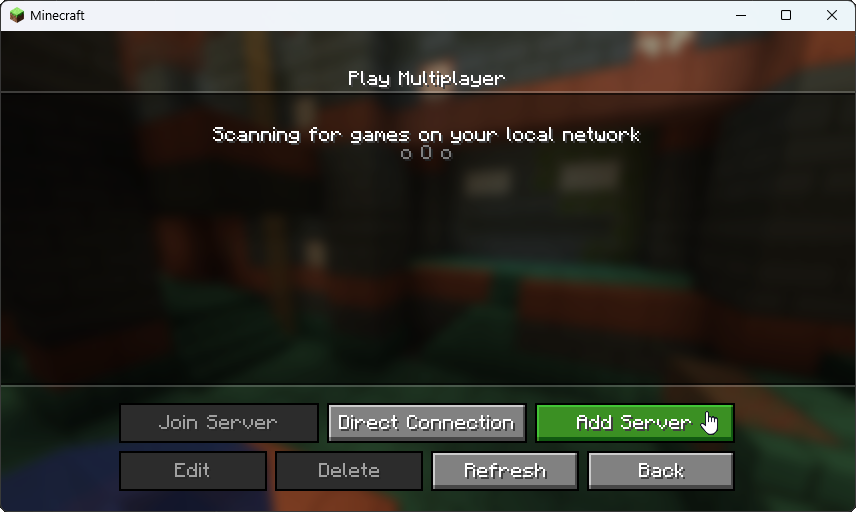 How to join AusCraft guide: Add Server