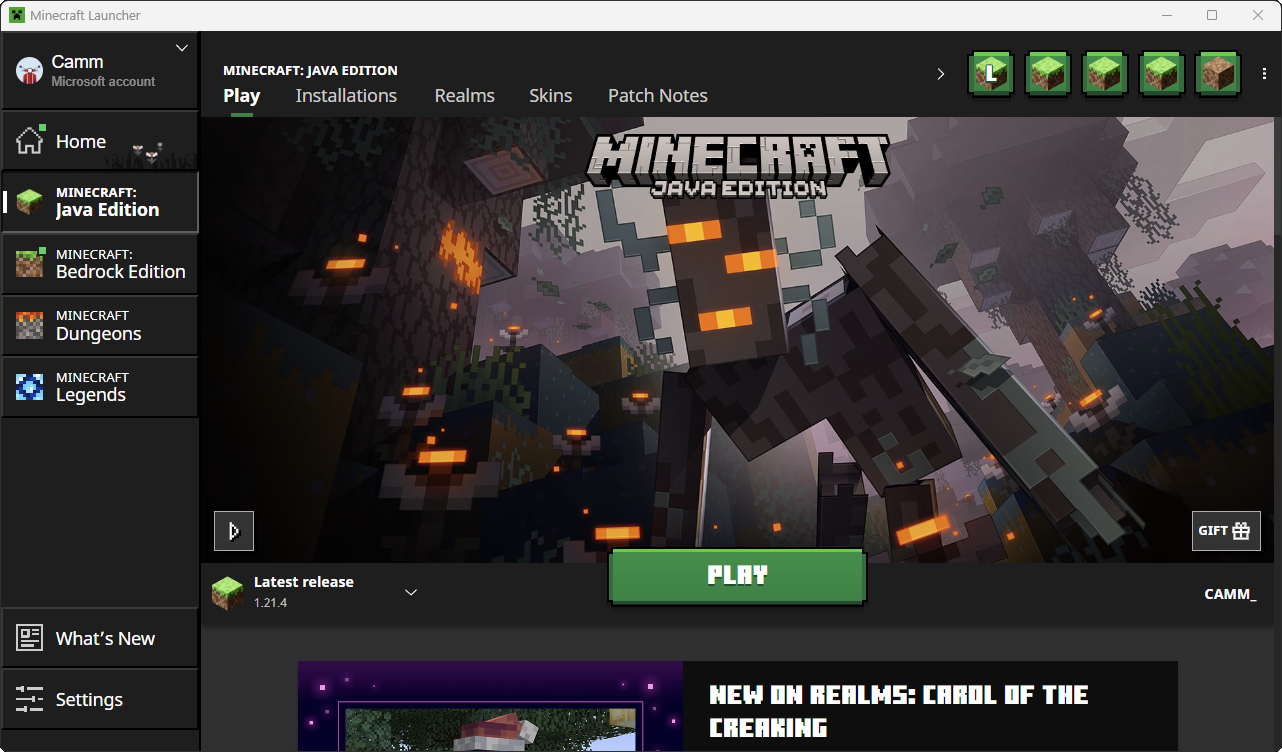 How to join AusCraft guide: Minecraft Launcher